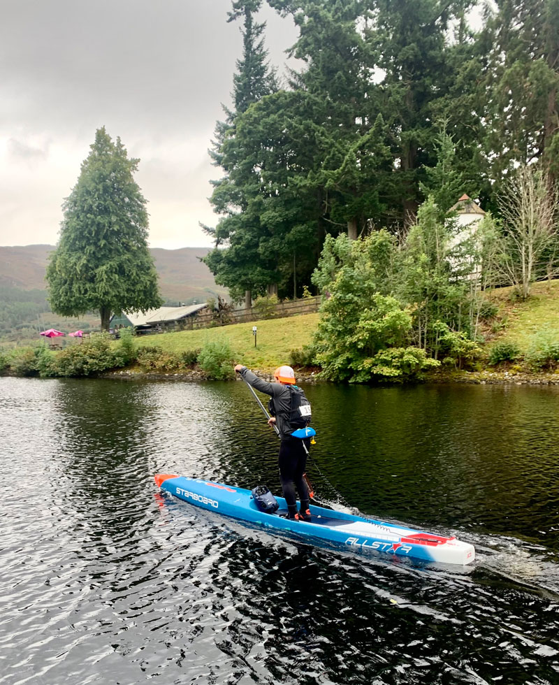 Setting off from Fort Augustus to tackle Loch Ness