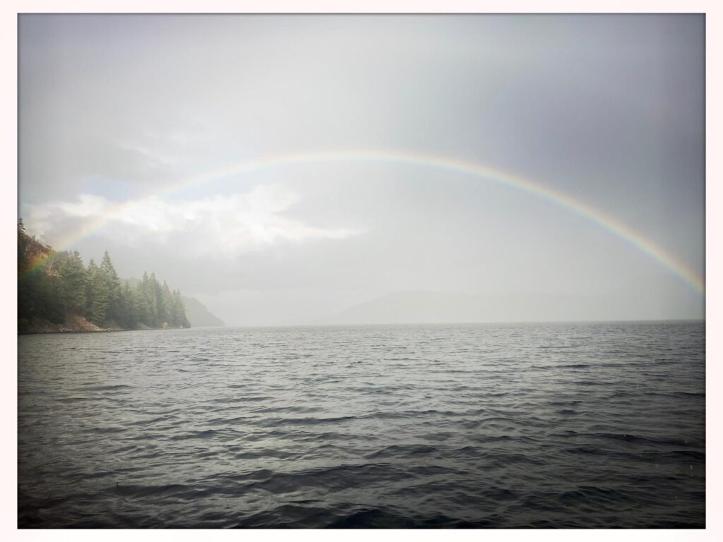 Rainbow over Loch Ness